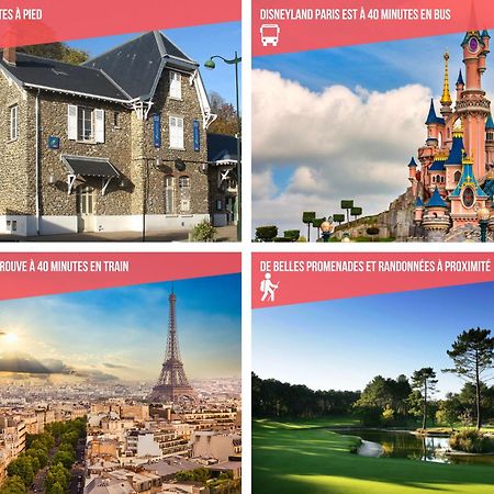 Le Cocon Douillet - 5" De La Gare - Wifi - Acces Direct Paris & Disneyland Jouarre Exteriör bild